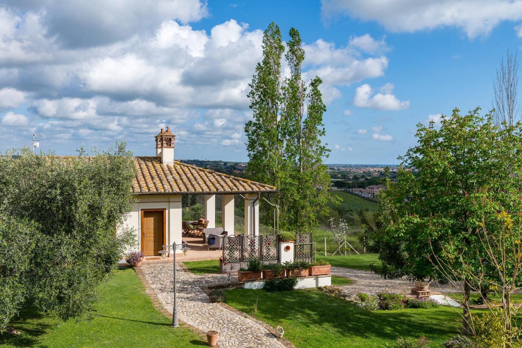 Villa Gli Eucalipti Cerveteri Oda fotoğraf